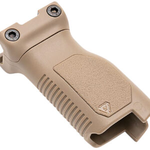 Strike Industries Angled Vertical Grip Long FDE — Picatinny