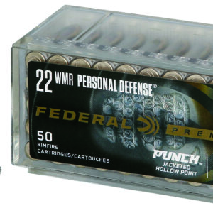 Federal Punch .22 WMR 45gr JHP – 50 Rounds
