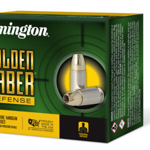 Remington Golden Saber Defense 9mm Luger 124 gr BJHP 20rd