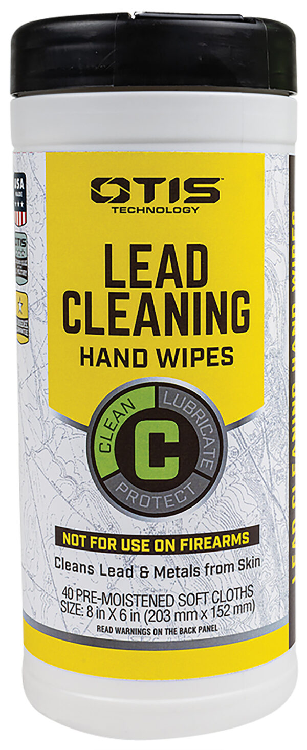 143959 Otis Lead Remover Hand Wipes 40 Count