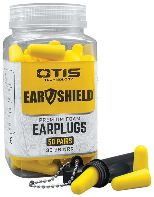 Otis EarShield Foam Earplugs 33 dB, 50 Pair