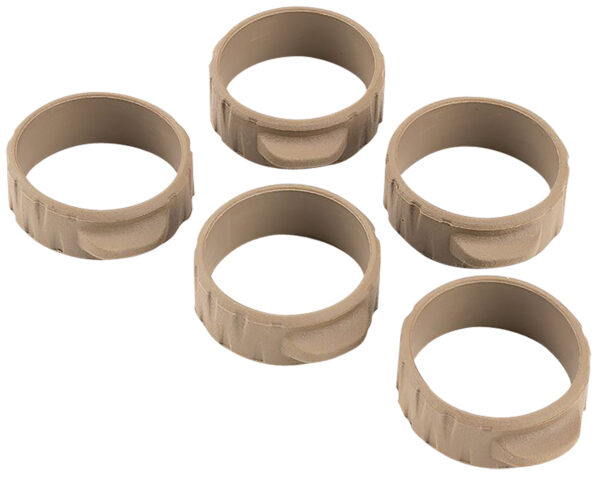144014 Strike Industries Bang Band Mini 34mm FDE 5-Pack