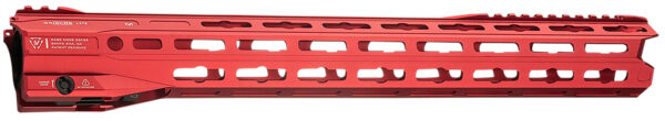 Strike Industries GridLok Lite 17in M-LOK Handguard — Red