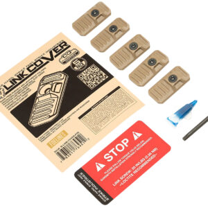 Strike Industries LINK Cover FDE Polymer M-LOK & Keymod 5 Pack