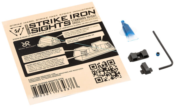 Strike Industries SI Iron Sights for Sig P320 – Std Height