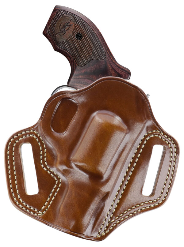 Galco Combat Master CM312 OWB Holster, Tan, Right Hand (Kimber K6S, 2″)