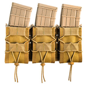 HIGH SPEED GEAR TACO Shingle Triple Mag Pouch, Coyote Brown