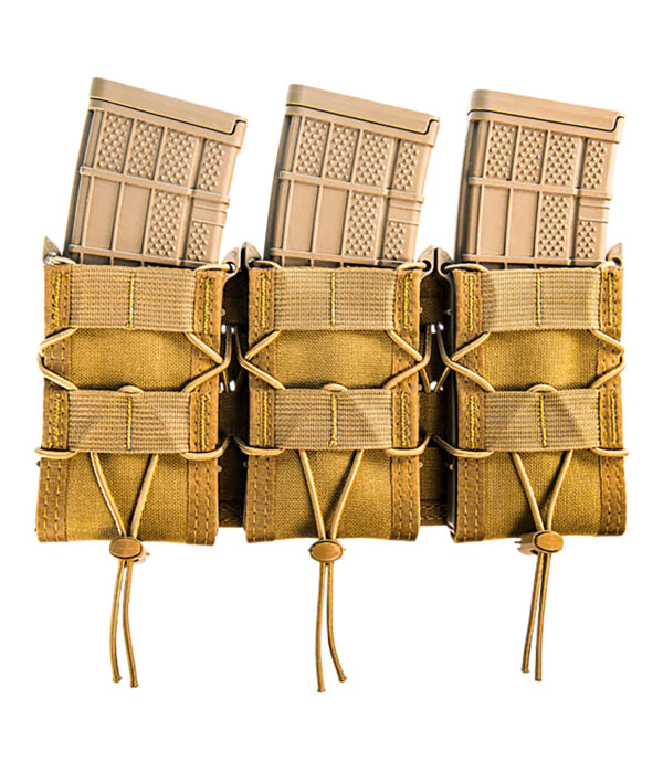 HIGH SPEED GEAR TACO Shingle Triple Mag Pouch, Coyote Brown