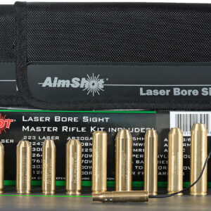 Aimshot Master Kit Multi-Caliber Bore Sight Green 532nM