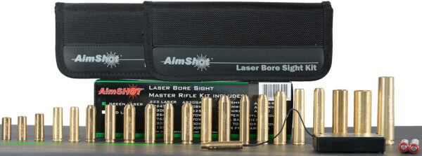Aimshot Master Kit Multi-Caliber Bore Sight Green 532nM