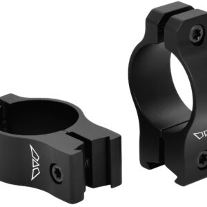 Warne Vapor Rimfire Rings 1″ Medium – 3/8″ Dovetail