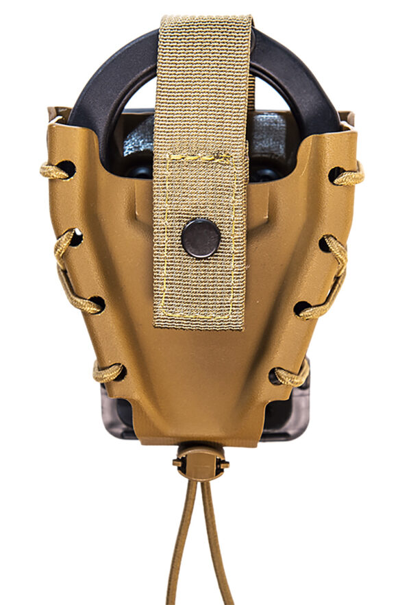 High Speed Gear Kydex Handcuff Taco — Coyote Brown, 2in U-Mount