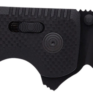 SOG SOG-TAC XR Blackout Folding Knife, Cryo D2