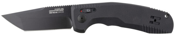 SOG TAC 3.43in Automatic Folding Knife – Cryo D2 Tanto