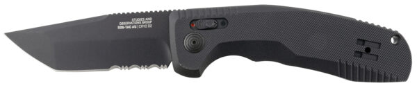 144953 S.O.G SOG-TAC Auto 3.43″ Folding Tanto, Cryo D2 Blade