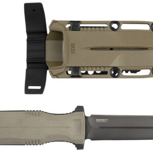 SOG Pentagon FX 4.77 in CPM S35VN Fixed Spear Point Knife
