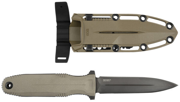 SOG Pentagon FX 4.77 in CPM S35VN Fixed Spear Point Knife