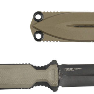 SOG Pentagon FX Covert Fixed Spear Point Knife, CPM S35VN