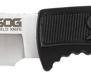 SOG Field Knife – 4″ Clip Point, Satin Blade