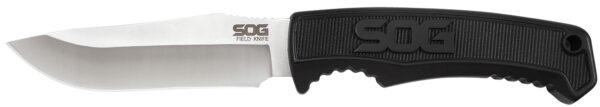 SOG Field Knife – 4″ Clip Point, Satin Blade