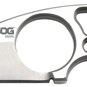 SOG Snarl 2.3″ Sheepsfoot Fixed Blade Knife
