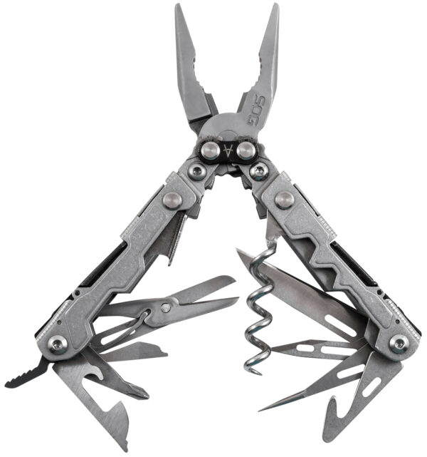 145044 SOG PowerLitre Multi-Tool Silver — 19 Tools