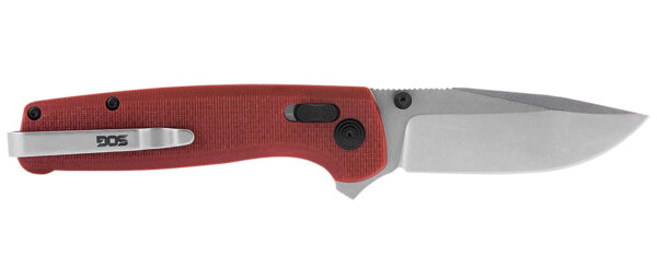 145068 SOG Terminus XR G10 Knife — Crimson 2.95″