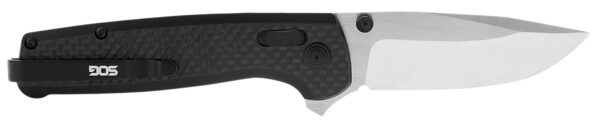 145069 SOG Terminus XR Folding Knife – Satin Black, Clip Point