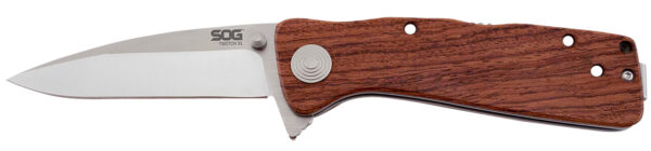 145075 S.O.G Twitch II Folding Knife — Rosewood Handle