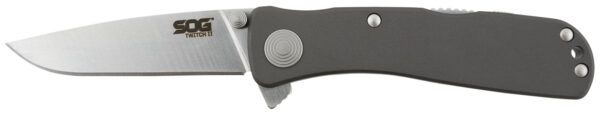 145077 SOG Twitch II Satin Folding Knife, 2.65″ Blade