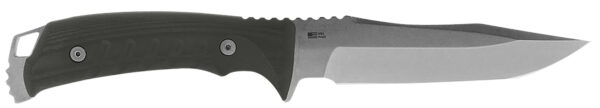 145078 SOG Pillar 5″ Fixed Clip Point Knife – Black