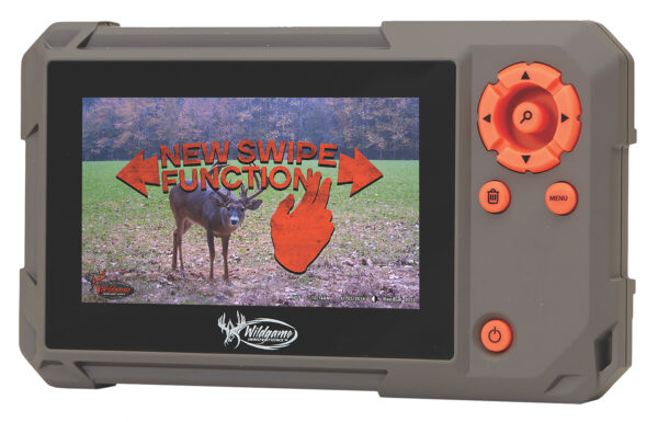 Wildgame Innovations Trail Pad Swipe SD Viewer — Gray/Orange