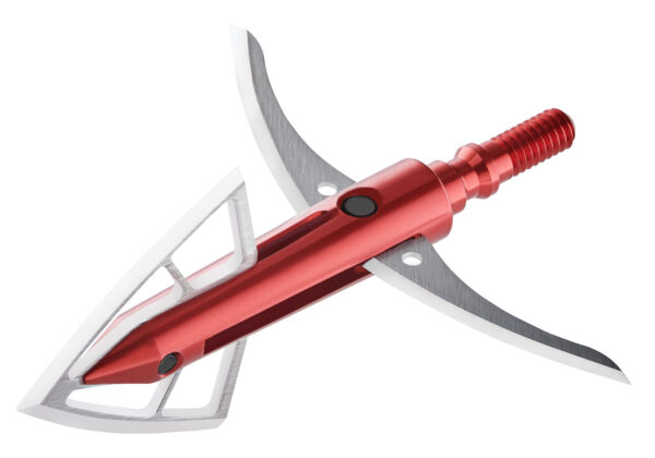 145150 Bloodsport BLS10821 Gravedigger Extreme Cut On Contact Hybrid Mechanical Broadhead 100 GR 3 Pack