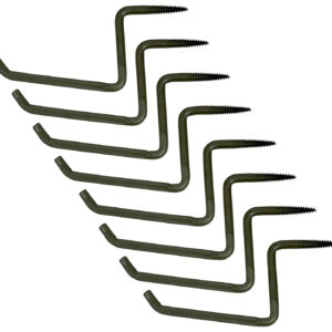 145152 Ameristep AMSAMEAC0101 Grizzly Tree Step 6″ Wide Black 8 Pack