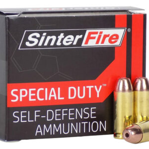 Sinterfire 10mm 125 gr Special Duty Frangible HP — 20 rd