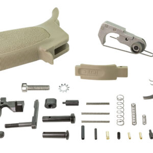BCM Gunfighter Enhanced AR-15 Lower Parts Kit, FDE