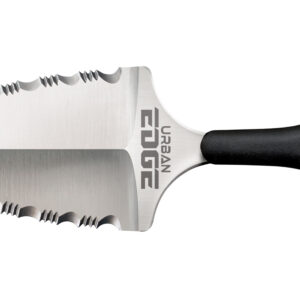 Cold Steel CS43XLSS Urban Edge  2.50″ Fixed Serrated Stone Washed Japanese AUS-8A SS Blade/Black Textured Kray-Ex Handle