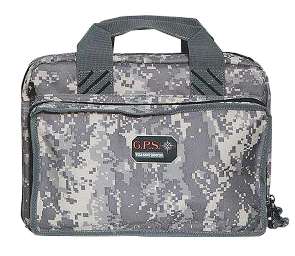 145404 G Outdoors Quad Pistol Range Bag – Fall Digital Camo