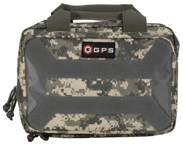 145419 G*Outdoors GPS Bags PC15ACU Pistol Case — Gray Digital, 600D