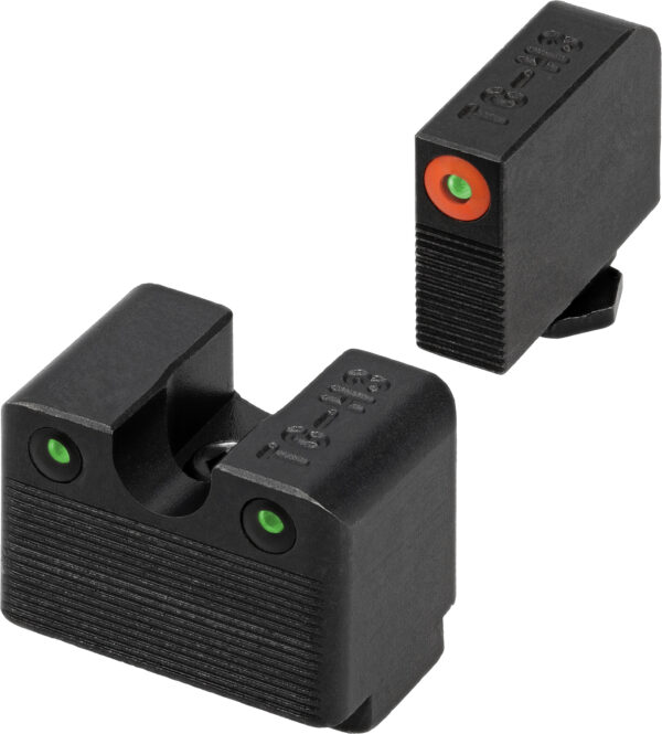 145457 TRUGLO Tritium Pro Night Sights for Glock 42/43 MOS (Orange)
