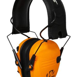 Walkers Razor Slim Electronic Muff, Blaze Orange, 23 dB