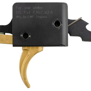 CMC Goldfinger Single-Stage Trigger AR15/AR10 3.5 lb Gold