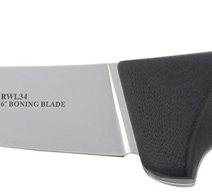 Templar Knife K6BBK362 Boning 6″ Damasteel, 5″ Black G10