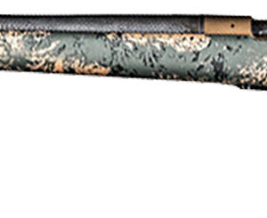Christensen Arms 8010621400 Ridgeline FFT 300 PRC 3+1 22″ Carbon Fiber/Threaded Barrel, Burnt Bronze Cerakote, Green with Black/Tan Accents Stock, Left Hand