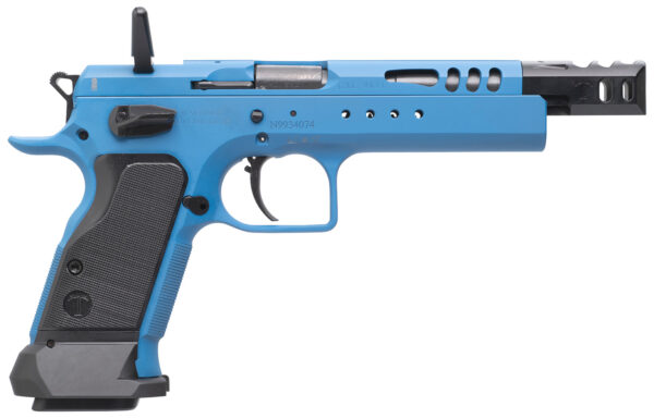146343 Tanfoglio IFG TFDOM9 Domina 9mm Luger, 5.20″ Barrel, Blue Steel