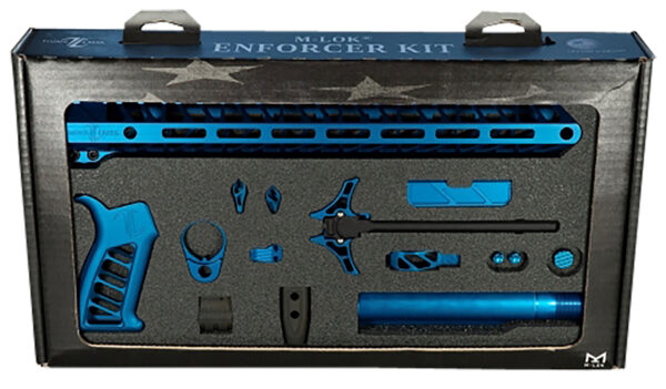 146524 Timber Creek Enforcer Build Kit, Blue Anodized