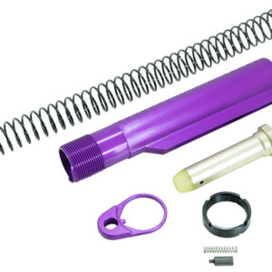 Timber Creek ARBTKPPA Buffer Tube Kit Purple Anodized for AR-15