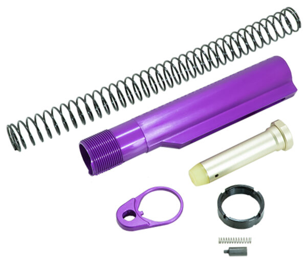 146537 Timber Creek ARBTKPPA Buffer Tube Kit Purple Anodized for AR-15