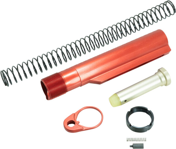 146538 Timber Creek ARBTKR Buffer Tube Kit Red Anodized — AR-15