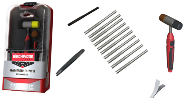 146593 Birchwood Casey Armorer’s Hammer & Punch Kit, 19-Piece